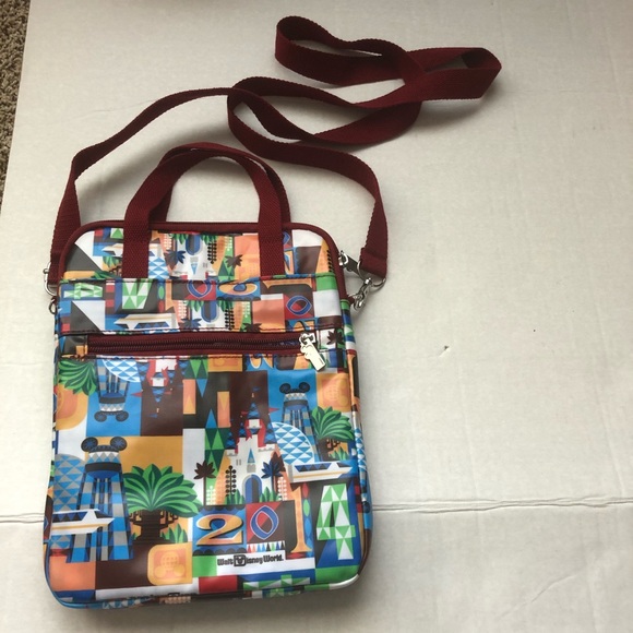 Disney Handbags - Disney parks insulated purse tablet bag crossbody